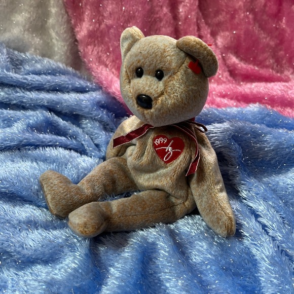 🎁4/$25🎁Signature Bear 1999 Beanie Retired - Picture 10 of 14